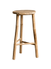 Beliani Beistelltisch ITAPARICA in Naturfarben - (W) 35 x (H) 70 x (L) 35 cm