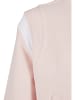 Urban Classics College Jacket in pink/white