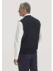Hessnatur Hessnatur Strickweste Regular aus reiner Bio-Merinowolle in marine