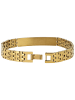 Adeliás Unisex Armband – Gliederarmband aus Edelstahl 20 cm in gold