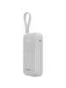 COFI 1453 22,5W Power Delivery Schnelllade-Powerbank mit LED-Display in Weiß