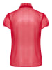 SAINT TROPEZ Langarm - Hemd LiljaSZ Gerade Passform in Chinese Red