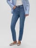 Vero Moda Mom Jeans in Medium Blue Denim