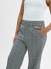 Marie Lund Hose in grau schwarz