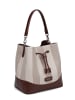 DIANA Handtasche in LEATHER AND GREY