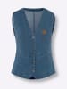 Sieh an! Jeans-Weste in blue-bleached