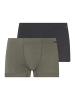 Hanro Retro Short / Pant Cotton Essentials in Charcoal art / smokey olive