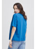 Fransa T-shirt FRKOKO Oversize fit in Beaucoup Blue mix