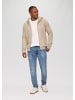 QS Sweatshirt Jacke in 8161_beige