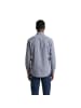 Armani Exchange Blau Polyester Businesshemd