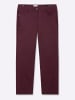 sheego Twill-Hose in burgund