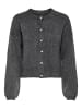 ONLY Strickjacke in Dark Grey Melange