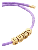 Elli Armband 925 Sterling Silber in Violett