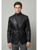 Felix Hardy Lederjacke in Schwarz