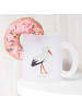 Mr. & Mrs. Panda Kaffeebecher Storch ohne Spruch in Transparent