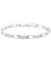 Adeliás Damen Armband aus 925 Silber mit Zirkonia 18+3 cm in silber