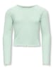 KIDS ONLY Langarmshirt KOGNELLA L/S O-NECK TOP in aqua foam
