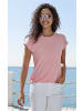 Vivance Kurzarmshirt in peach