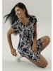Aniston SELECTED Sommerkleid in marine-weiß