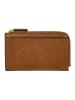 BRIC`s Volterra Kreditkartenetui RFID Schutz Leder 14 cm tobacco