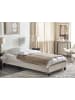 Beliani Kinderbett ROANNE in Beige/Braun - (W) 100 x (H) 29 x (L) 213 cm