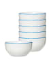 Ritzenhoff & Breker 6er Set Müslischalen Adela ø 14 cm in blau