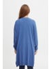 PULZ Jeans Strickjacke in blau