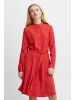 ICHI Blusenkleid in rot