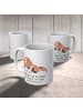Mr. & Mrs. Panda Kaffeebecher Hund Basset Hound mit Spruch in Weiß