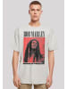 F4NT4STIC Heavy Oversize T-Shirt Bob Marley Songs Of Freedom Reggae Music in lightasphalt
