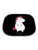Mr. & Mrs. Panda Sonnenblende Einhorn Wut ohne Spruch in Schwarz