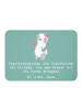Mr. & Mrs. Panda Magnet Ergotherapeutin Superhelden mit Spruch in Meeresbrise