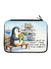 Mr. & Mrs. Panda Mäppchen Pinguin Pommestüte Design mit Spruch in Weiß