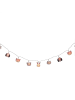 MARELIDA LED Lichterkette 10 leuchtende Tiere für Kinderzimmer L 0,9m Timer