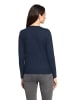Betty Barclay Basic-Strickpullover mit Rundhalsausschnitt in dunkelblau