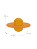 relaxdays Pogo Ball in Gelb - 100 kg