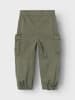 name it Chino Jogger Pants Cargo Hose mit Gummizug NMMBEN in Olive