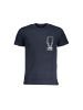 cavalli CLASS Blau Baumwolle Herren T-Shirt
