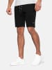 Threadbare Sweatshorts Pique in Schwarz