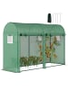 Outsunny Gewächshaus in Grün 300L x 100B x 200H cm