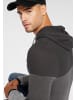 Bruno Banani Kapuzenpullover in anthrazit-gestreift