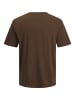JACK & JONES PLUS T-shirt in Cocoa