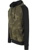Urban Classics Sweat & Fleece - Hoodies in olive camo/blk