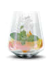 Mr. & Mrs. Panda Longdrinkglas Pinguin Weihnachtsbaum ohne Spruch in Transparent