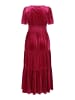 NAEMI Women Dress in Wine Red