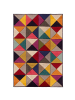 KADIMA DESIGN Designer-Teppich in lebhaften Farben und geometrischem Muster