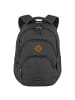 travelite Basics Melange - Rucksack 45 cm (black) in anthracite