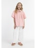 IZIA Mädchen (Kids) Kurzarm Bluse in Neon Pink