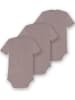 Normani Outdoor Sports 3er Set Baby Merino Body Kurzarm Tauranga in Rosa