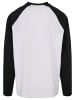 Urban Classics Urban Classics Herren Organic Oversized Raglan Longsleeve in white/black